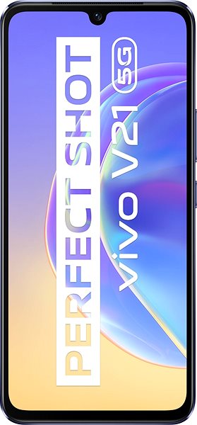 Handy Vivo V21 5G 8 GB + 128 GB - blau Screen
