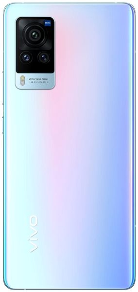 Mobiltelefon Vivo X60 Pro 5G 12+256GB kék Hátoldal