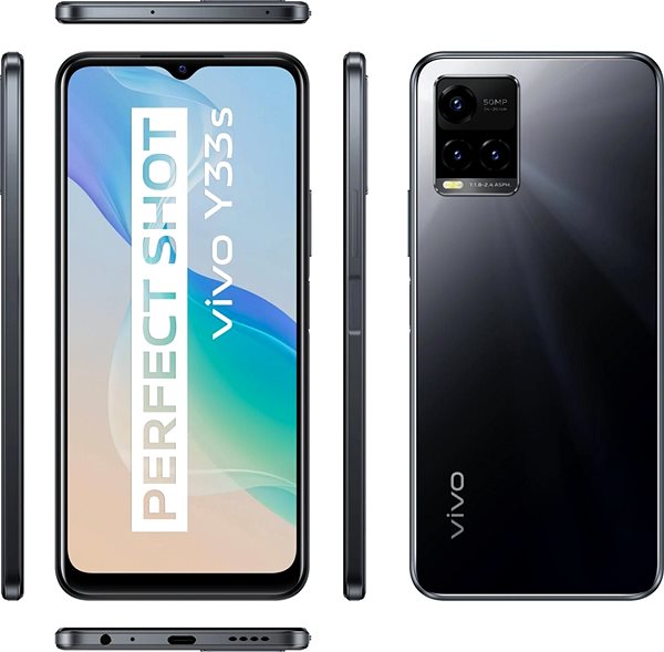 Mobile Phone Vivo Y33s Lateral view