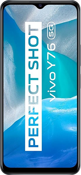 Handy Vivo Y76 5G 8+128GB blauer Farbverlauf Screen