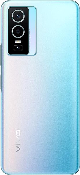 Handy Vivo Y76 5G 8+128GB blauer Farbverlauf Rückseite