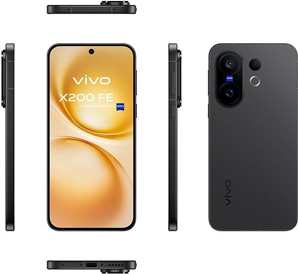 Handy Vivo X200 FE 12GB/512GB Black ...