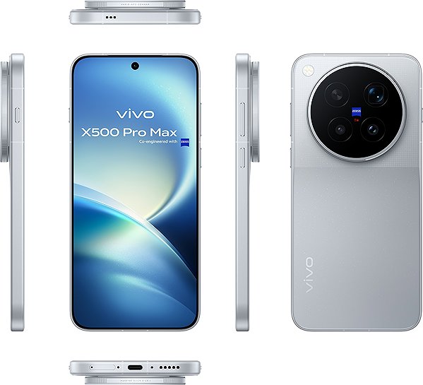 Handy Vivo X500 Pro Max 12GB/512GB Photographer Kit - Starry Grey ...
