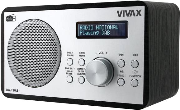 Rádio VIVAX DW-2 DAB Black ...
