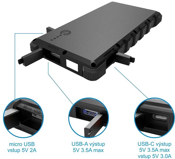 Power Bank Viking W10 10000mAh ...