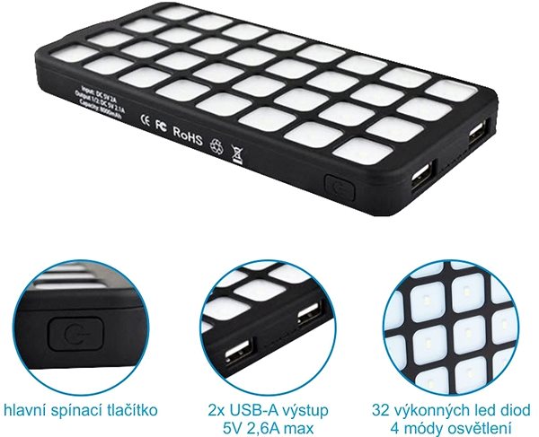 Power Bank Viking W08 8000mAh ...