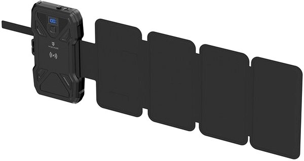 Power Bank Viking TYR I 10000mAh with folding solar panels ...