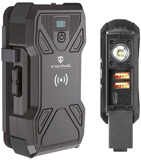 Power Bank Viking TYR III 30000mAh with folding solar panels ...