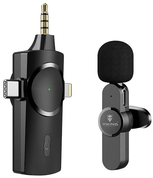 Mikrofon Viking Vezeték nélküli mikrofon M360/3in1 Képernyő