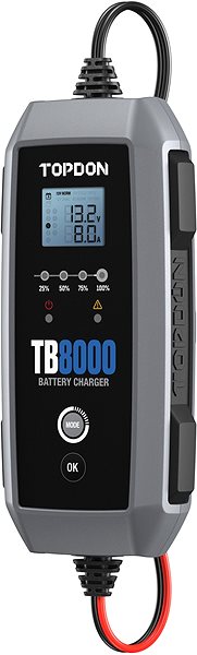 Autó akkumulátor töltő Topdon TB8000 ...