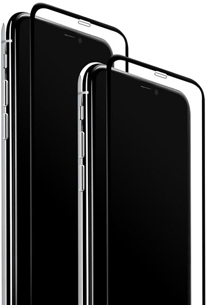 Üvegfólia Vmax 3D Full Cover&Glue Tempered Glass az Apple iPhone X készülékhez Jellemzők/technológia