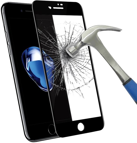 Ochranné sklo Vmax 3D Full Cover&Glue Tempered Glass na Apple iPhone SE Vlastnosti/technológia