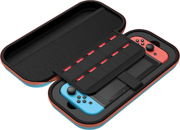 Nintendo Switch tok VENOM VS4955 Nintendo Switch 2 / Switch / OLED / Lite Blue / Orange Carry Case ...
