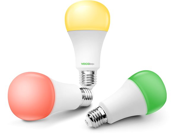 LED žiarovka Vocolinc Smart žiarovka L3 ColorLight, 850 lm, E27 Bočný pohľad
