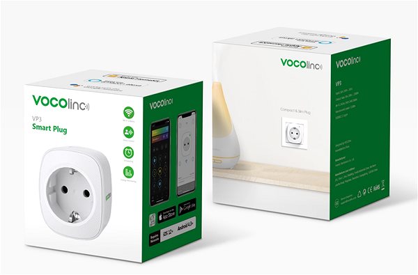 Smart Socket Vocolinc Smart Adapter VP3 Packaging/box