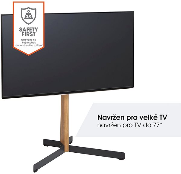 Stojan na TV Vogel's TVS 3695 B stojan pro TV 40–77
