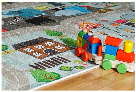 Koberec Detský koberec Torino Kids Street 80 × 120 cm ...