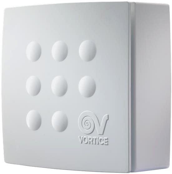 Bathroom fan Vortice radial fan Vort Quadro Medio .