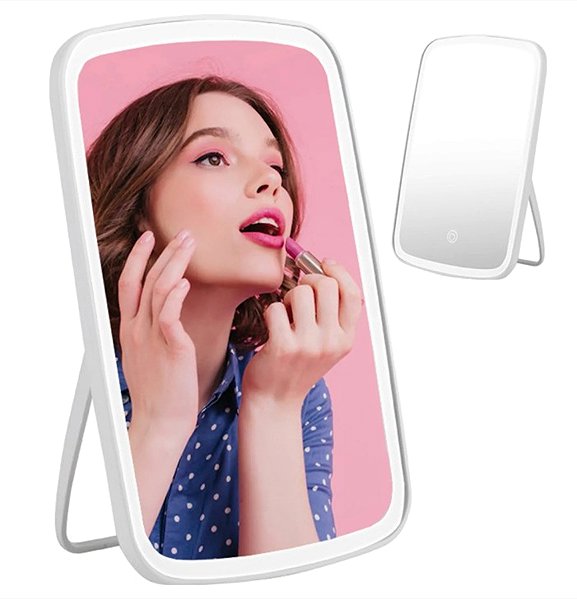 Makeup Mirror Verk 24096 Cosmetic LED mirror white ...