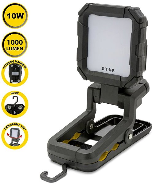 LED Reflector VELAMP work light with clamp ST481 ...
