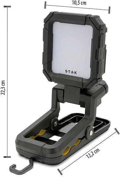LED Reflector VELAMP work light with clamp ST481 ...
