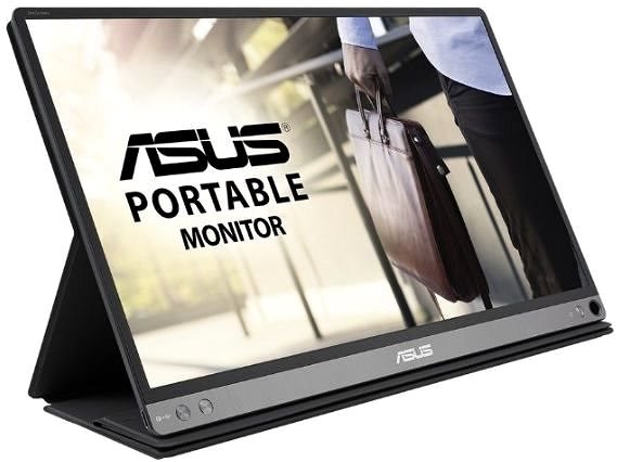 LCD Monitor 16'' ASUS MB16AP Lateral view