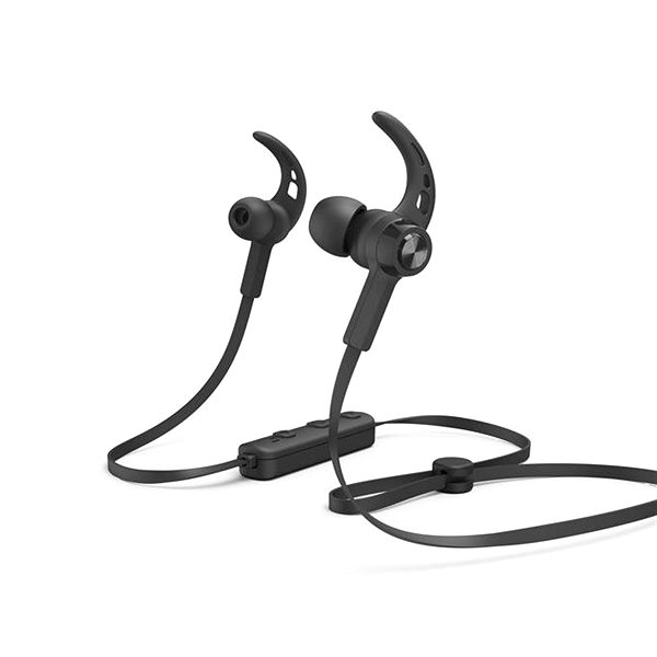 Wireless Headphones Hama Connect, Black Lateral view