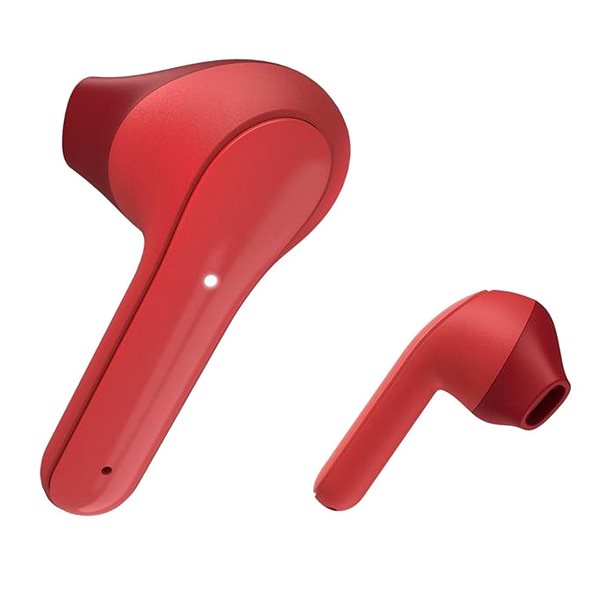 Wireless Headphones Hama Freedom Light, Red Lateral view