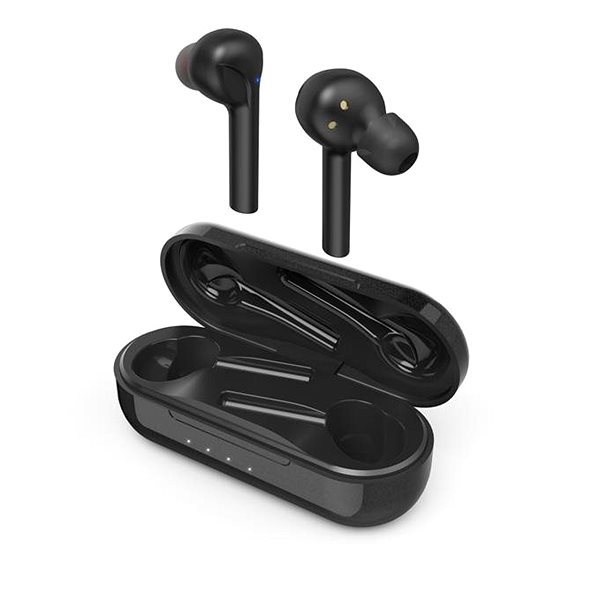 Wireless Headphones Hama Spirit Go, Black Lateral view