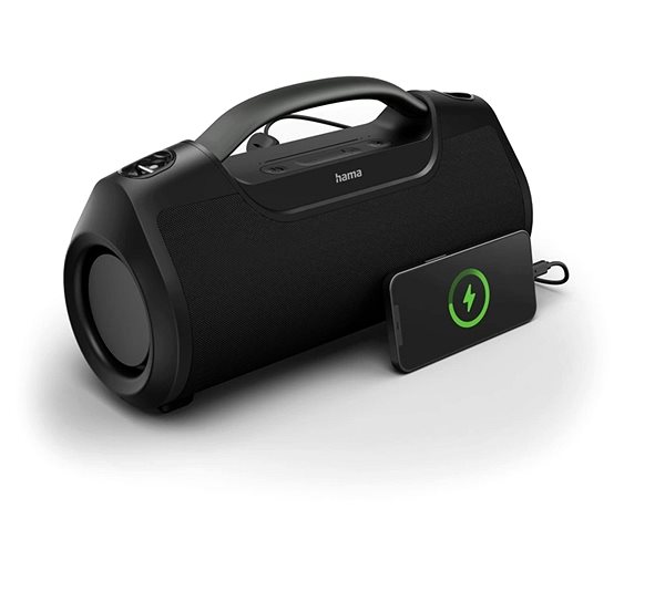 Bluetooth speaker Hama SoundBarrel black .