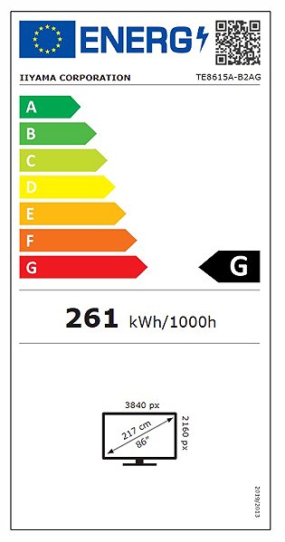 Großformat-Display 85,6