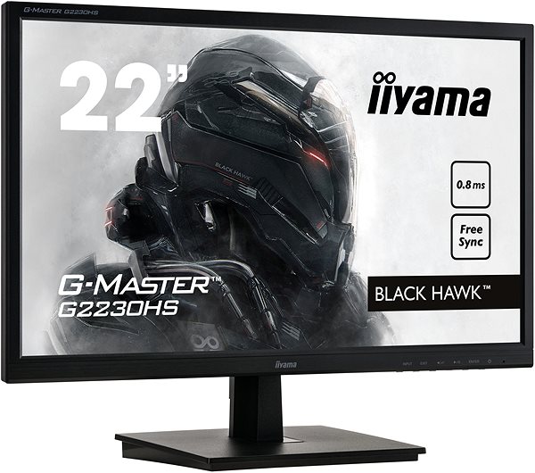 LCD monitor 22“ iiyama G-Master G2230HS-B1 Képernyő