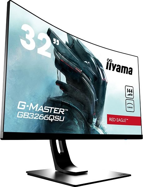 LCD Monitor 32“ iiyama G-Master GB3266QSU-B1 Screen
