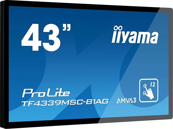 Large-Format Display 43“ iiyama ProLite TF4339MSC-B1AG Lateral view