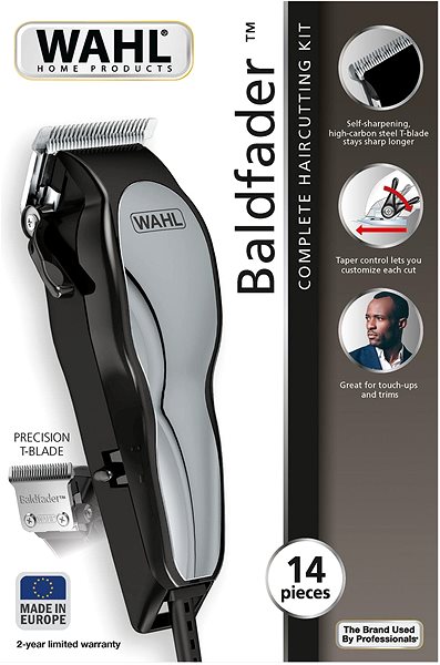 Haarschneidemaschine Wahl Baldfader Verpackung/Box