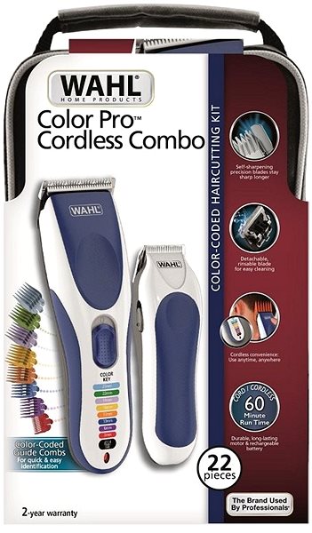 Trimmer Wahl 9649-916 Color Pro Combo Packaging/box