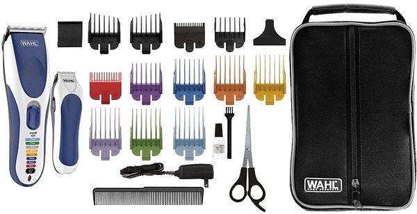 Trimmer Wahl 9649-916 Color Pro Combo Package content