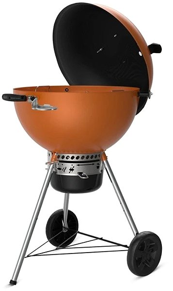 Grill WEBER faszenes grill, Master-Touch GBS C-5755 O 57 cm, Burnt Orange ...