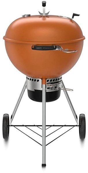 Grill WEBER faszenes grill, Master-Touch GBS C-5755 O 57 cm, Burnt Orange ...