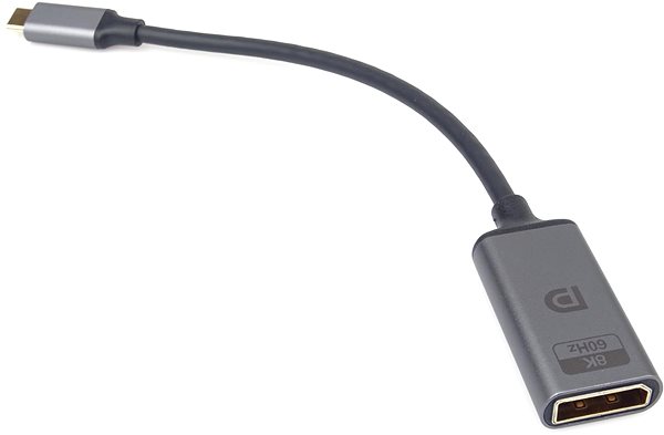 Adapter PremiumCord Adapter USB-C auf DisplayPort DP1.4 Stecker/Buchse 8K@60Hz und 4k@120Hz 20cm ...
