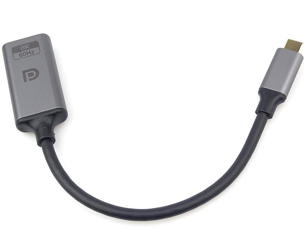 Adapter PremiumCord Adapter USB-C to DisplayPort DP1.4 Male/Female 8K@60Hz and 4k@120Hz 20cm ...