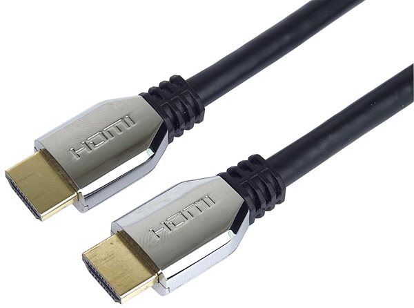 Video Cable PremiumCord ULTRA HDMI 2.1 High Speed + Ethernet Cable 8K @ 60Hz, 4K @ 120Hz, Gold-Plated, 0.5m Features/technology