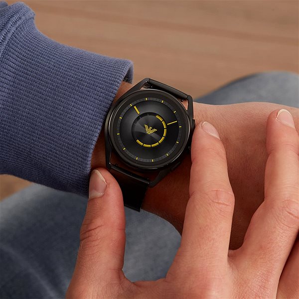 Smart Watch Emporio Armani Matteo Stainless Steel Black ...