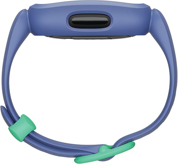 Fitness Tracker Fitbit Ace 3 Cosmic Blue/Astro Green Lateral view