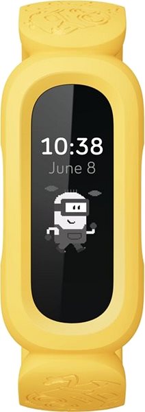 Fitness Tracker Fitbit Ace 3 Black/Minions Yellow Screen