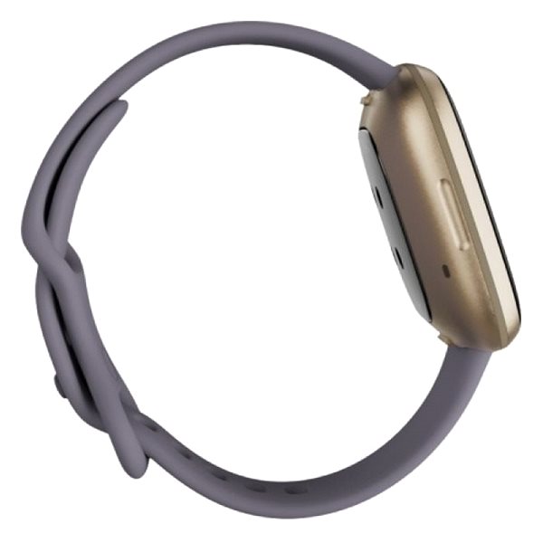 Smartwatch Fitbit Versa 3 - Thistle/Soft Gold Aluminum Seitlicher Anblick