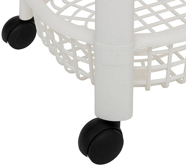 Shelving Unit 5five Simply Smart Basket Kitchen trolley on wheels, plastic, 46,5 × 25,5 × 79 cm ...