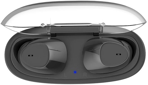 Wireless Headphones Gogen TWS PAL Black Lateral view