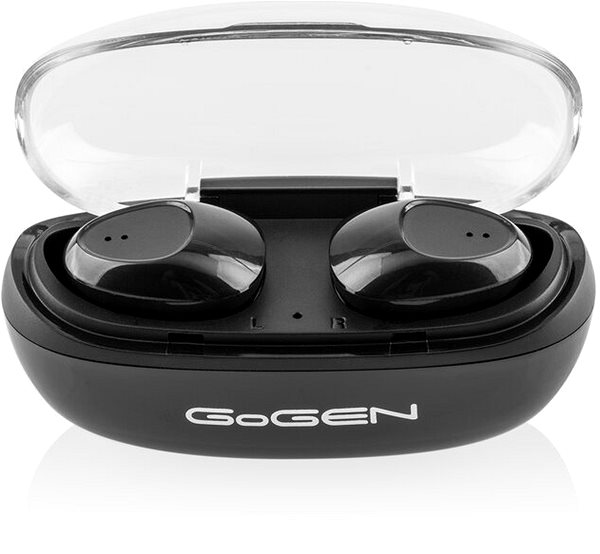 Wireless Headphones Gogen TWS PAL Black Screen
