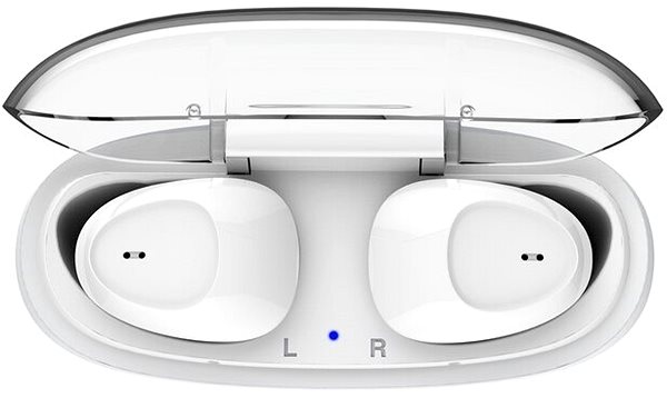 Wireless Headphones Gogen TWS PAL White Lateral view